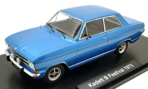 KK Scale 1/18 Scale Diecast KKDC180644 - Opel Kadett B Festival 1973 Blue - Picture 1 of 5