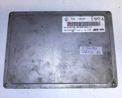 Computadora 12651994 ecu ecm 2012 Chevrolet Camaro **BUENA PROBADA** Foto 1 de 4