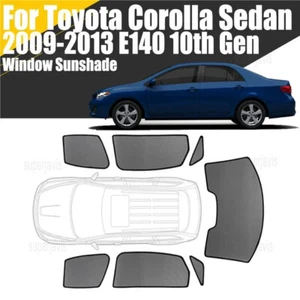 Magnetic Window Sunshade For Toyota Corolla 09-13 Mesh Windshield Frame Curtain - Foto 1 di 14
