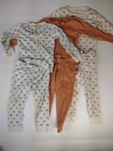 3 SETS  *JUST REDUCED*  Roller Rabbit x Faherty Palms Pajama SZ 4. Lightly USED - Picture 1 of 15