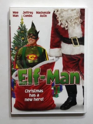 ELF-MAN DVD WEE MAN (JACKASS) JEFFREY COMBS MACKENZIE ASTIN CHRISTMAS 2012 Foto 1 de 3