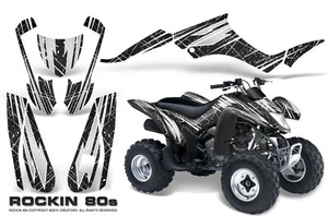 SUZUKI LTZ 250 GRAPHICS KIT CREATORX LTZ250 DECALS STICKERS ROCKIN 80S B - Picture 1 of 1