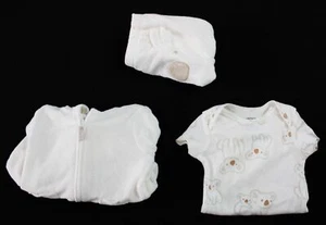 Carter's Baby's 3-Piece Koala Little Jacket Set CG2 Ivory Size 6 Months NWT - Picture 1 of 12