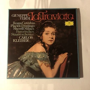 DG 2707 103 Verdi La Traviata Kleiber Domingo Cotrubas 2LP Box Set NEAR MINT - Bild 1 von 5