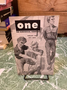 ONE: The Homosexual Viewpoint Feb 1960 gay interest queer - Imagen 1 de 1