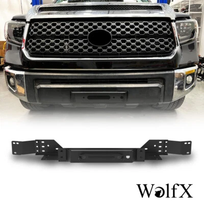 Front Bumper Heavy Duty Steel Winch Mounting Plate For 2014-2021 Toyota Tundra - Image 1 of 4