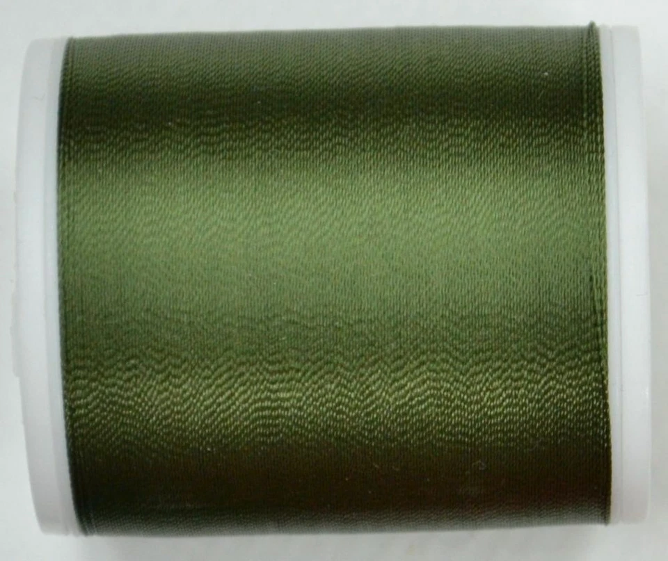 Madeira Rayon 40, #1394 HEDGE GREEN, 1000m Machine Embroidery Thread - Image 1 of 1