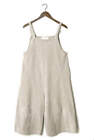 Ray BEAMS Code Velor Salopette 63-17-0050-690 free beige Overalls All-in-one...