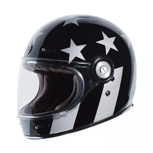 Casco de motocicleta Full Face Torc Newport T1 Captain negro brillante DOT X-Large - Imagen 1 de 11