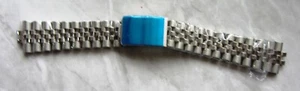 20mm Stainless Steel Jubilee Band 455b pattern ends Fits old Rolex / Tudor - Picture 1 of 16
