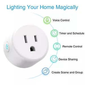 4er-Pack Gosund WiFi Smart Stecker Steckdose APP Steuerung funktioniert mit Alexa Google - Bild 1 von 12