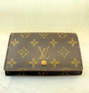 Louis Vuitton Monogram Porte Tresor Bifold Geldbörse Braun - Bild 1 von 5