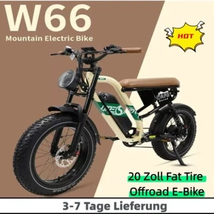 NEW 20*4 Zoll Fat Tire Offroad E-Bike 13.5AH Elektrofahrrad ONESPORT W66 - Bild 1 von 18