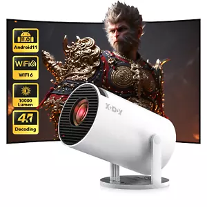5G WiFi 10000 Lumen LED Projector 4k 1080p Mini Bluetooth Home Theater Portable - Picture 1 of 11