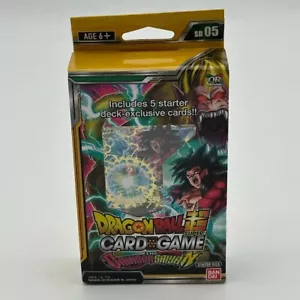 Dragon Ball Z Super Dbs Ccg Crimson Saiyan Starter Deck Verpackt - Bild 1 von 2