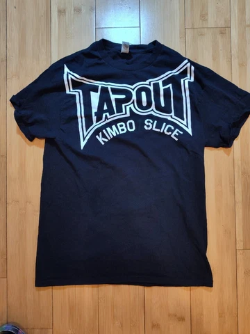 Kimbo Slice Tapout Tap Out UFC Fighting T Shirt Black Adult Medium Cover
