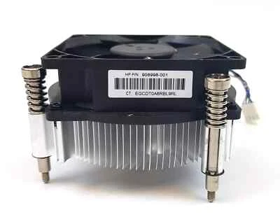 HP Elitedesk 705 G4,G5 SFF CPU Cooling Fan w/ Heatsink 908998-001 Socket AM4 - Image 1 of 2
