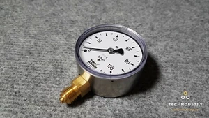Krom Schröder KFM 100 B 63 manómetro muelle cápsula 0/100 mbar - Imagen 1 de 6