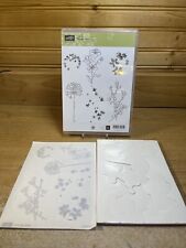 Stampin Up Simply Soft cling stamp set Hostess 122567 Flowers and Stems New
