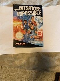 🇮🇹 MISSION IMPOSSIBLE &ndash; NINTENDO NES PAL A MATTEL-Non Testato-Visto E Piaciuto