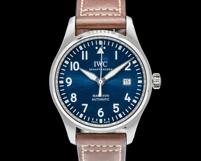 IWC IW327010 Pilot's Watch Mark XVIII Le Petit Prince SS Blue Dial - Image 1 of 4