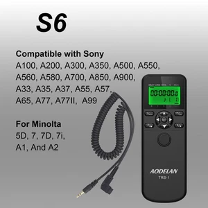 Time Lapse Remote Shutter Release Intervalometer for Sony A55 A57 A65 A77 A850 - Picture 1 of 8