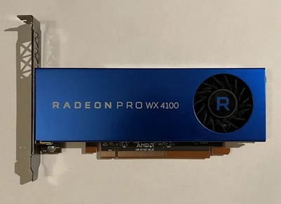 AMD Radeon Pro WX4100 4GB GDDR5 4x Mini-DisplayPort PCI-e Video Card - Bild 1 von 3