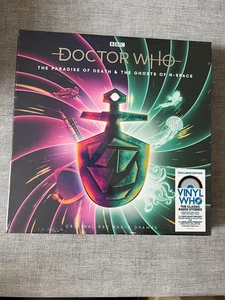 Doctor Who Das Paradies des Todes & Der Geist von N-Spacre gespritzt LP Ausgabe NEU - Bild 1 von 6