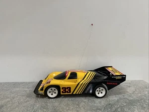 1987 Vintage RadioShack Porsche 962c Radio Controlled RC Car -ONLY- UNTESTED - Picture 1 of 11