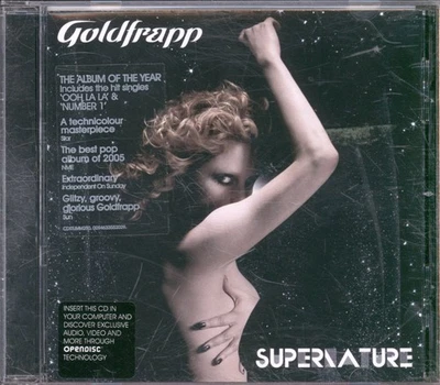 Goldfrapp Supernature CD Europe Mute enhanced CD. Has info sticker on front - Bild 1 von 3