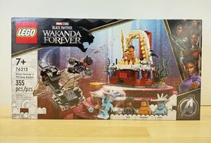 Lego 76213 Habitación del Trono del Rey Namor Pantera Negra 2022 NUEVO PRECINTADO - Imagen 1 de 3