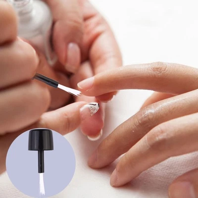 200Pcs Polish Coat Nail Polish Art Brush Nail Polish Brush Disposable - Bild 1 von 4