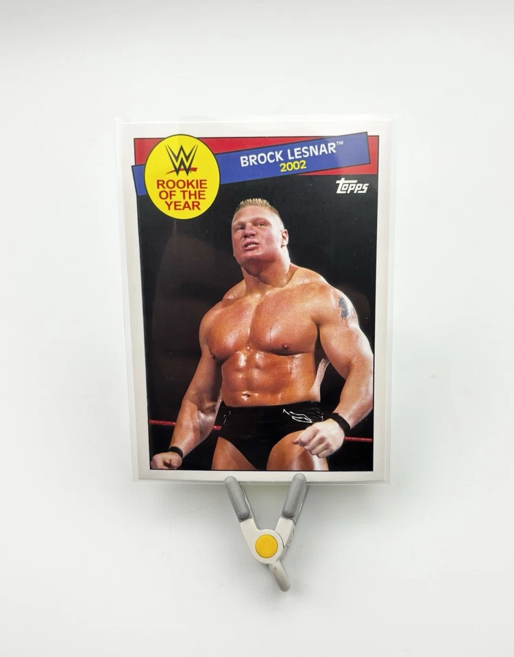 2015 Topps Heritage WWE - Rookie of the Year Brock Lesnar #19 - Image 1 of 2