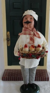 Byers Choice Ltd.. Drei französische Hühnerkoch Caroler ~ 2012 Teil von zwölf Tagen.. - Bild 1 von 9