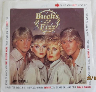 Bucks Fizz - Your Piece Of The Action - 1981 RCA Sampler 1 sided sample PC45 - Image 1 of 4