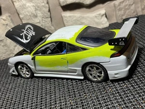 Ertl racing champions 1/25 FAST AND FURIOUS custom Mitsubishi Eclipse - Picture 1 of 11