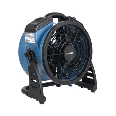 XPower FM-65B 900 CFM Portable Multi-Purpose Battery Powered Misting Fan - Image 1 of 4