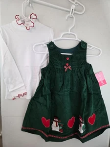 Vestido de Navidad Good Lad Girls 6X 2 piezas nuevo con etiquetas $44 - Imagen 1 de 2
