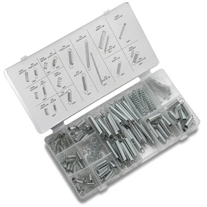 200 kleine Metall lose Stahl Schraubenfedern Sortiment Kit - Bild 1 von 1