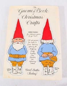 The Gnomes Book of Christmas Crafts by Carol Engler Sterbenz, 1980 HC w Canvas - Photo 1/6