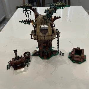 LEGO 10236 Star Wars: Ewok Village INCOMPLETE! - As Is - SEE PICS/DESC! - Picture 1 of 11