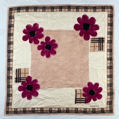 Pañuelo Burberry vintage pañuelo cuadrado de bolsillo pañuelo para el cuello Foto 1 de 4