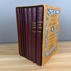 McGuffey's Eclectic Readers: Primer Through The Sixth Revised Edition Box Set HC - Bild 1 von 24