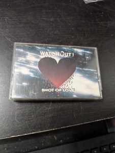 WATCH OUT - SHOT OF LOVE 1990 Private FF HAIR METAL /GLAM/ DEMO CASSETTE RARE - Picture 1 of 6