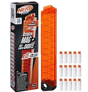 Cargador de dardos de media longitud Nerf Pro, 15 dardos de media longitud Nerf Pro, 14+ - Imagen 1 de 5