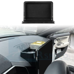 Black Center Console Screen Storage Box Trim ABS For Honda Prologue 2024-2025 - Picture 1 of 10