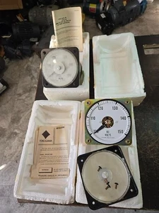 (2) GE YOKOGAWA 103071PNPN7JLA DC EXP SCL VOLTMETER 100-150V  SALE $150 - Picture 1 of 10
