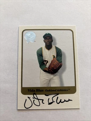 2001 Fleer Greats of the Game - Autographs Vida Blue (AU) - Image 1 of 2
