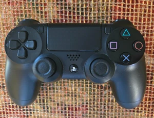 OEM Sony PlayStation PS4 Dualshock 4 Black Wireless Controller - Picture 1 of 13