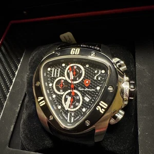 LAMBORGHINI JUMBO SPYDER CHRONOGRAPH QUARTZ 1503 - Picture 1 of 13